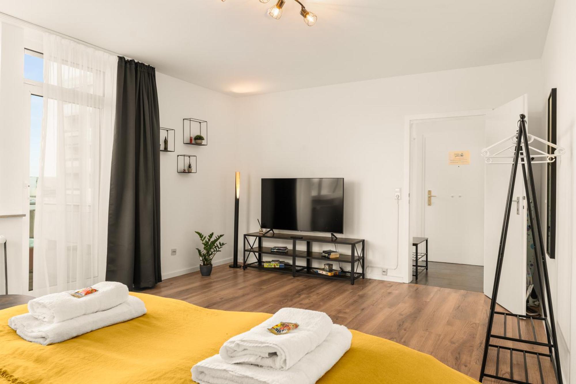 Free Living - City Design Apartments, Zentrum, Outlet, Balkon, Kueche Wolfsburg Dış mekan fotoğraf