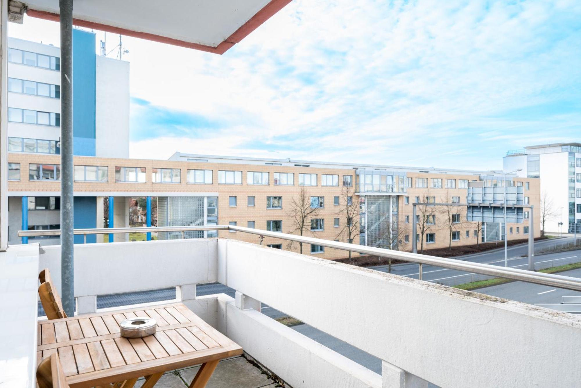 Free Living - City Design Apartments, Zentrum, Outlet, Balkon, Kueche Wolfsburg Dış mekan fotoğraf