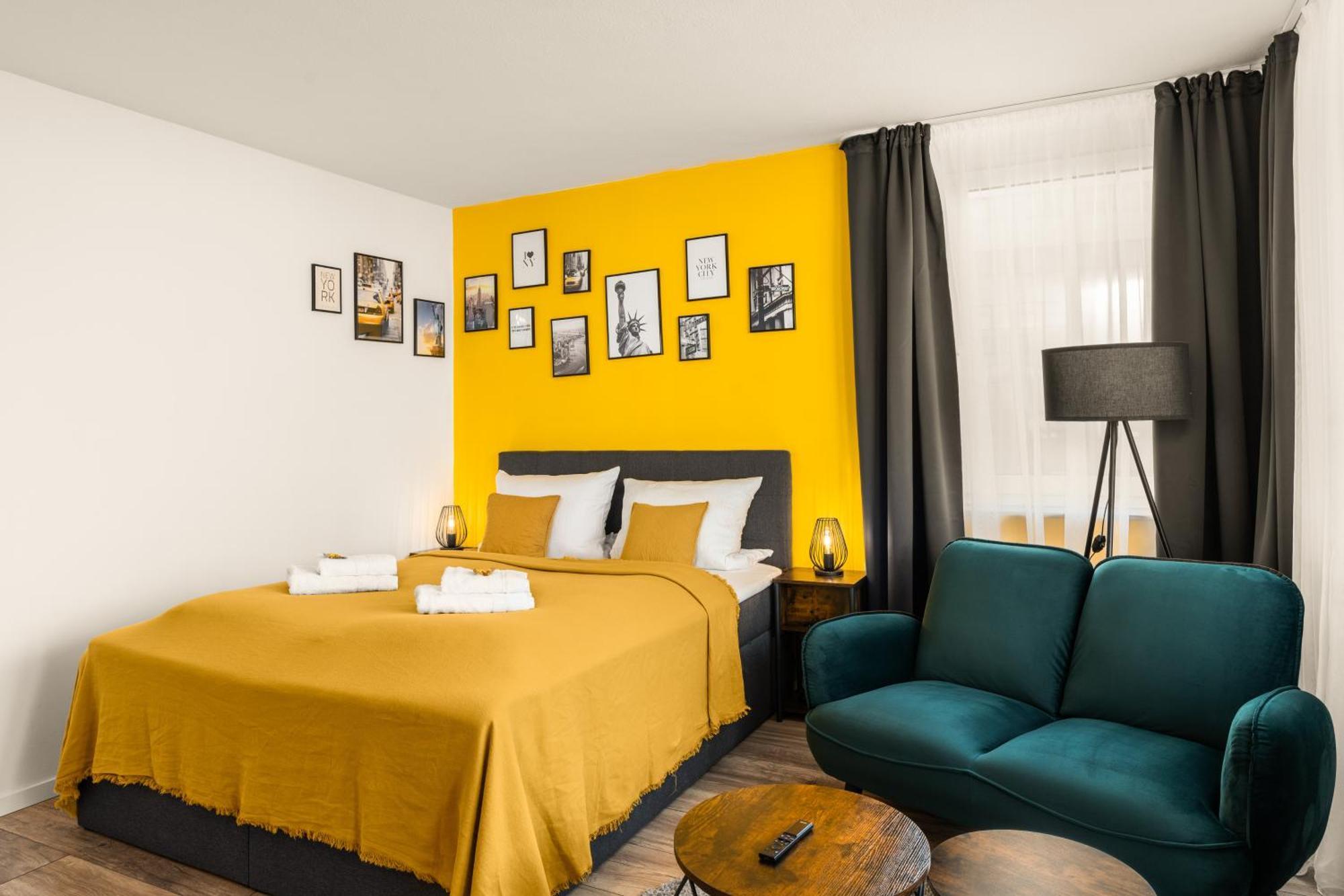 Free Living - City Design Apartments, Zentrum, Outlet, Balkon, Kueche Wolfsburg Dış mekan fotoğraf