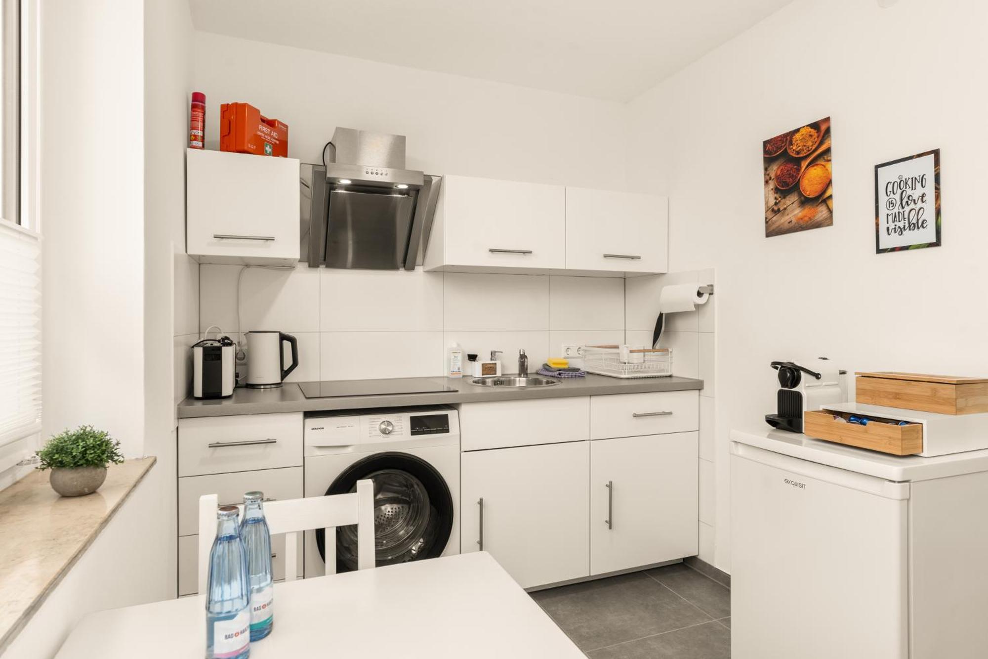 Free Living - City Design Apartments, Zentrum, Outlet, Balkon, Kueche Wolfsburg Dış mekan fotoğraf